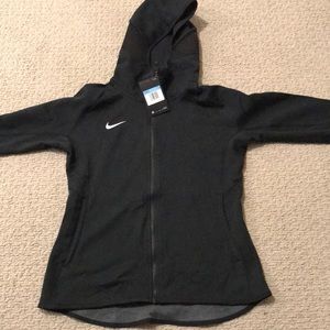 Nike dri-fit black zip hoodie, Women’s Medium (M), NWT